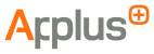 Logo Applus white